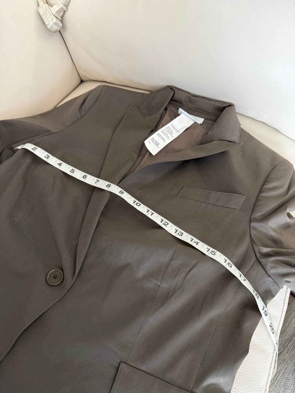 Akris Tailored Taupe Women's Blazer Jacket - Picture 10 of 10